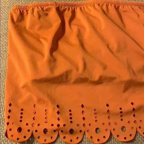 Fashion Forms Bandeau Bra Laser Trim Crop Top - Picture 4 of 8